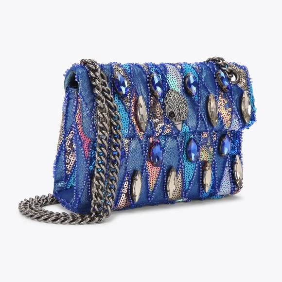 Kurt Geiger Multicolor Sequin Clutch - Picture 4 of 11